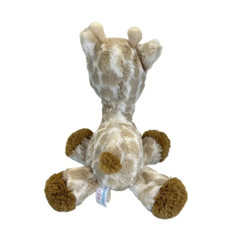 Aurora Baby Plush‎ Giraffe Rattle Stuffed Animal Toy 9